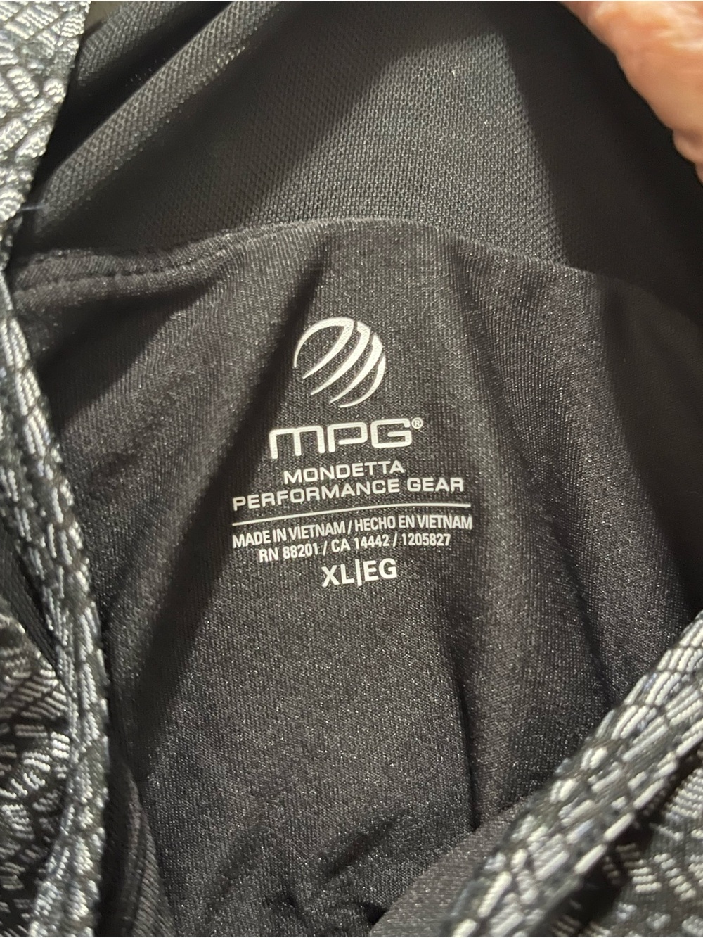 MPG Black and Gray Space-Dye Racerback Dress - Picture 5 of 5